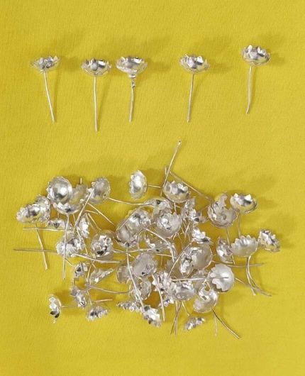 silver 108 flowers price in lalitha jewellery